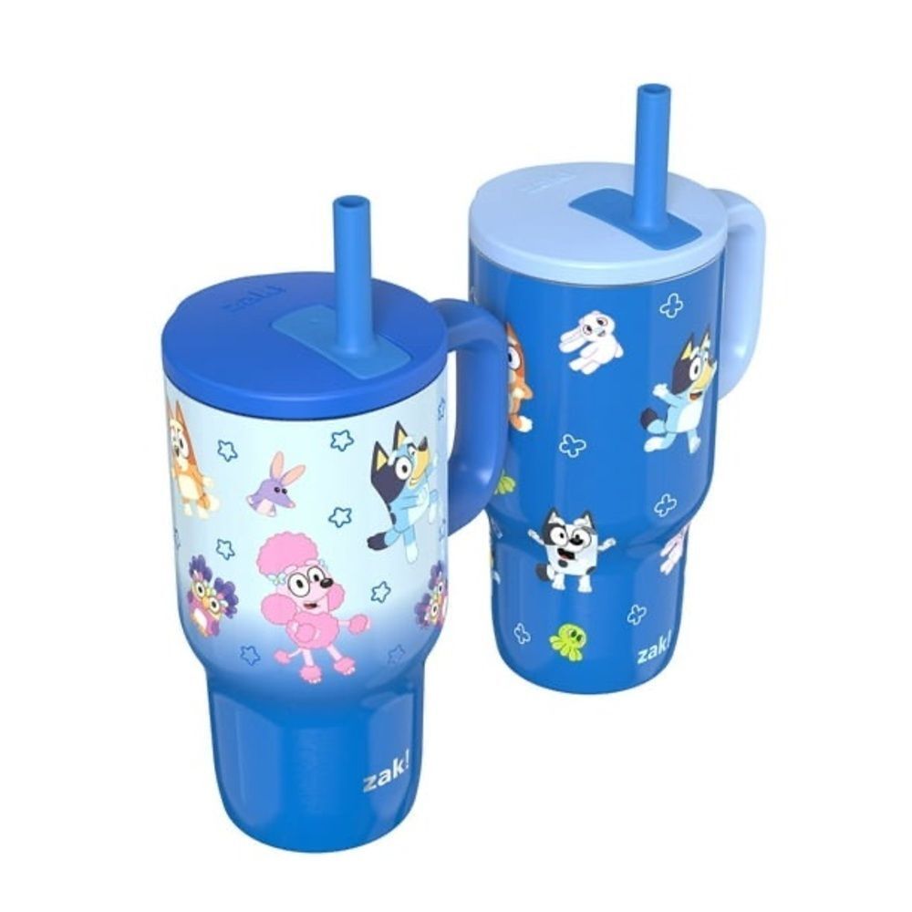 Zak Bluey 16oz Stainless Steel Kids Tumblers